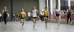 Hanna, Haylie and Vienna in the 60m
