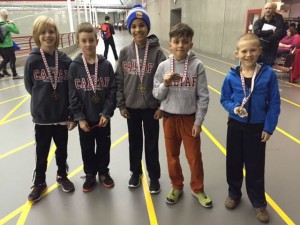 2016 Calgary Indoor Series Medallists