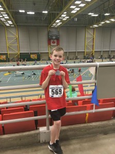 AB Indoors - PW Boys Combined Events Silver Medallist - Chantel Beamin