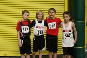 Pee Wee Boys Medley Champions AB Indoors 2016